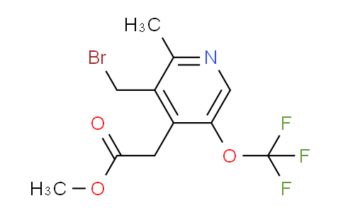 AM20878 | 1361713-10-1 | Methyl 3-(bromomethyl)-2-methyl-5-(trifluoromethoxy)pyridine-4-acetate