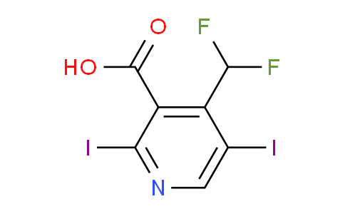 AM208792 | 1806825-62-6 | 4-(Difluoromethyl)-2,5-diiodopyridine-3-carboxylic acid