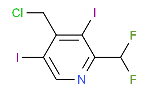 AM208797 | 1804719-11-6 | 4-(Chloromethyl)-2-(difluoromethyl)-3,5-diiodopyridine