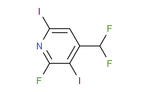 AM208802 | 1806790-43-1 | 4-(Difluoromethyl)-3,6-diiodo-2-fluoropyridine
