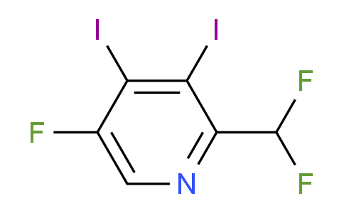 AM208803 | 1805156-75-5 | 2-(Difluoromethyl)-3,4-diiodo-5-fluoropyridine