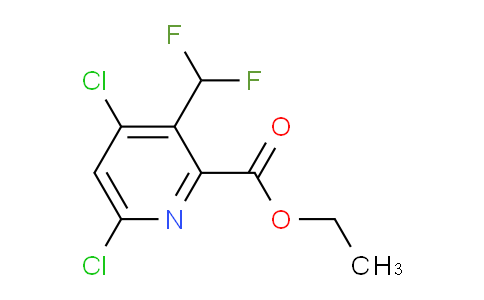 AM208819 | 1806803-62-2 | Ethyl 4,6-dichloro-3-(difluoromethyl)pyridine-2-carboxylate