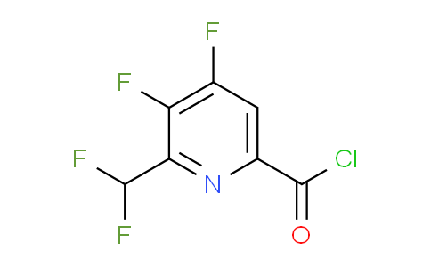 AM208820 | 1806795-32-3 | 3,4-Difluoro-2-(difluoromethyl)pyridine-6-carbonyl chloride