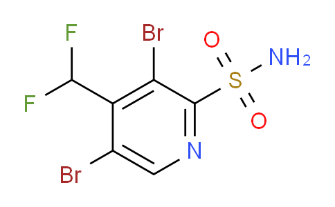 AM208822 | 1804717-85-8 | 3,5-Dibromo-4-(difluoromethyl)pyridine-2-sulfonamide