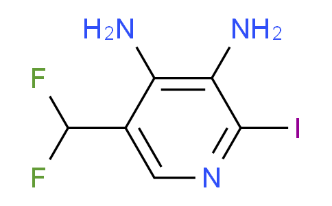 AM208823 | 1806805-66-2 | 3,4-Diamino-5-(difluoromethyl)-2-iodopyridine