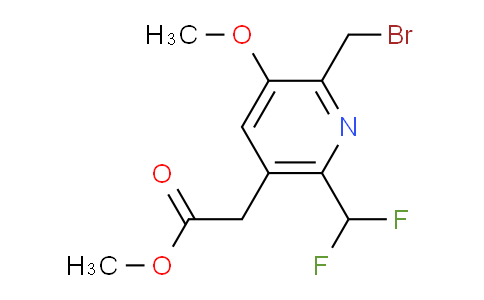 AM20883 | 1361709-42-3 | Methyl 2-(bromomethyl)-6-(difluoromethyl)-3-methoxypyridine-5-acetate