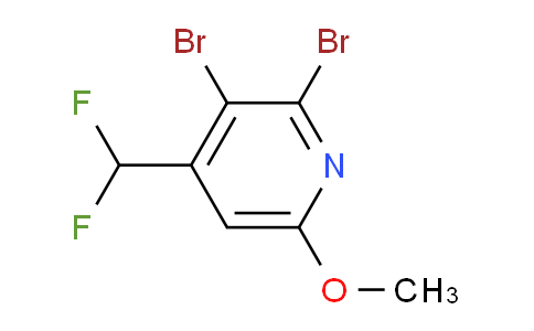 AM208833 | 1805043-14-4 | 2,3-Dibromo-4-(difluoromethyl)-6-methoxypyridine