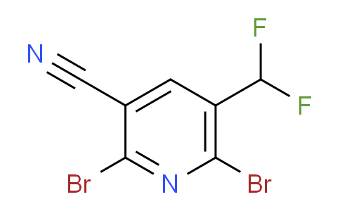 AM208839 | 1805041-93-3 | 3-Cyano-2,6-dibromo-5-(difluoromethyl)pyridine