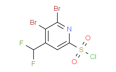 AM208840 | 1805967-58-1 | 2,3-Dibromo-4-(difluoromethyl)pyridine-6-sulfonyl chloride