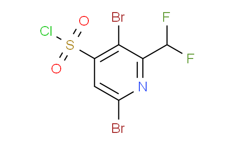 AM208843 | 1805050-77-4 | 3,6-Dibromo-2-(difluoromethyl)pyridine-4-sulfonyl chloride