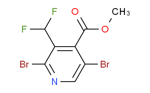 AM208848 | 1804706-99-7 | Methyl 2,5-dibromo-3-(difluoromethyl)pyridine-4-carboxylate