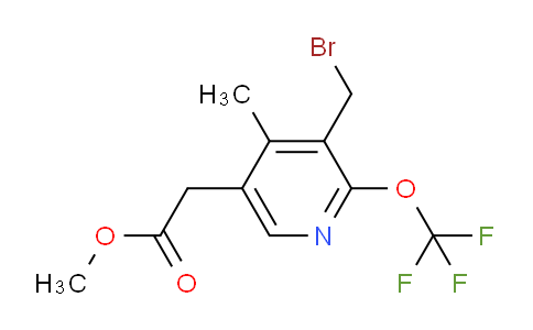 AM20885 | 1361898-68-1 | Methyl 3-(bromomethyl)-4-methyl-2-(trifluoromethoxy)pyridine-5-acetate