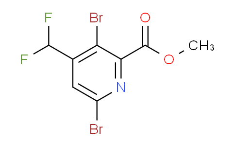 AM208850 | 1805968-08-4 | Methyl 3,6-dibromo-4-(difluoromethyl)pyridine-2-carboxylate