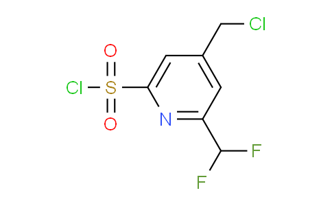 AM208853 | 1806807-16-8 | 4-(Chloromethyl)-2-(difluoromethyl)pyridine-6-sulfonyl chloride