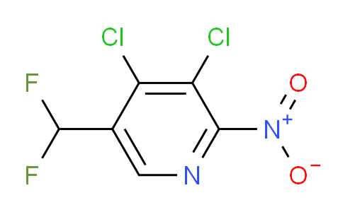 AM208858 | 1805246-60-9 | 3,4-Dichloro-5-(difluoromethyl)-2-nitropyridine