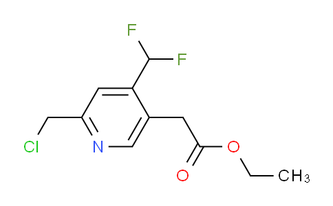 AM208861 | 1806817-59-3 | Ethyl 2-(chloromethyl)-4-(difluoromethyl)pyridine-5-acetate
