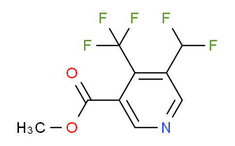 AM208865 | 1805316-43-1 | Methyl 3-(difluoromethyl)-4-(trifluoromethyl)pyridine-5-carboxylate