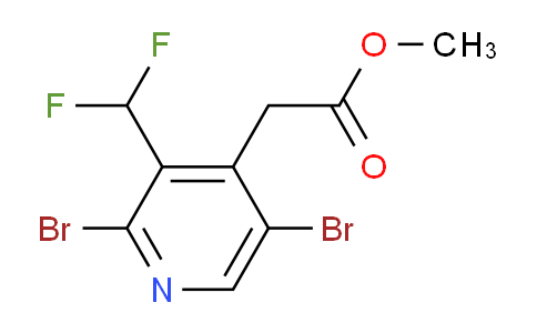AM208868 | 1806827-43-9 | Methyl 2,5-dibromo-3-(difluoromethyl)pyridine-4-acetate