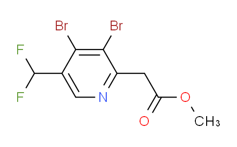 AM208870 | 1805284-35-8 | Methyl 3,4-dibromo-5-(difluoromethyl)pyridine-2-acetate