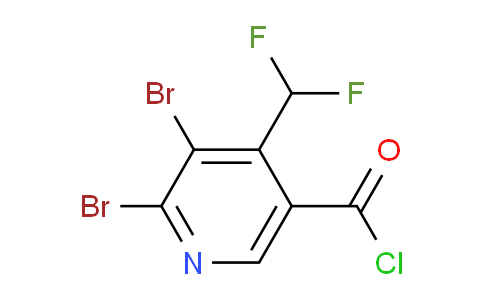 AM208872 | 1805969-91-8 | 2,3-Dibromo-4-(difluoromethyl)pyridine-5-carbonyl chloride