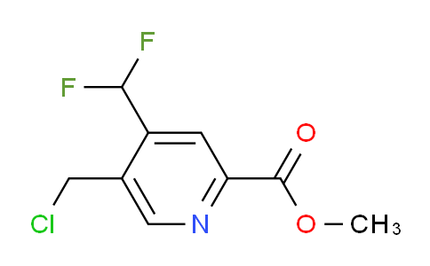 AM208875 | 1805283-23-1 | Methyl 5-(chloromethyl)-4-(difluoromethyl)pyridine-2-carboxylate