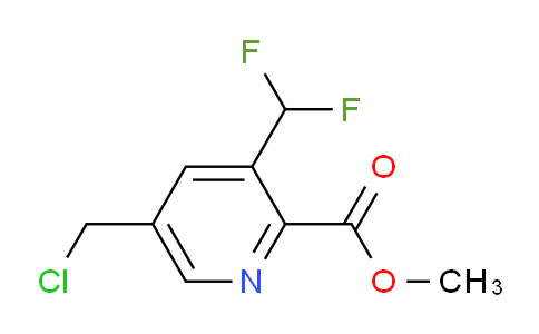 AM208877 | 1805283-28-6 | Methyl 5-(chloromethyl)-3-(difluoromethyl)pyridine-2-carboxylate