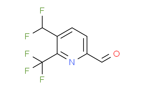 AM208880 | 1805944-30-2 | 3-(Difluoromethyl)-2-(trifluoromethyl)pyridine-6-carboxaldehyde