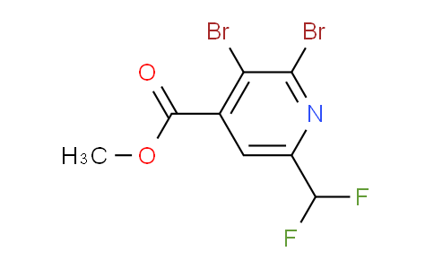 AM208882 | 1805967-95-6 | Methyl 2,3-dibromo-6-(difluoromethyl)pyridine-4-carboxylate