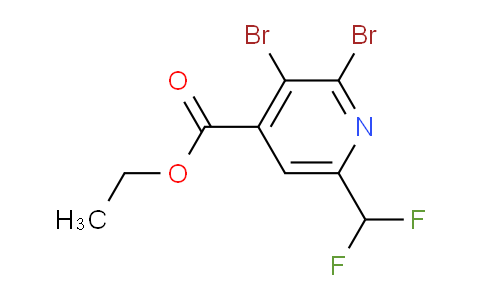 AM208884 | 1806791-39-8 | Ethyl 2,3-dibromo-6-(difluoromethyl)pyridine-4-carboxylate