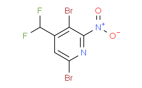 AM208887 | 1805959-56-1 | 3,6-Dibromo-4-(difluoromethyl)-2-nitropyridine