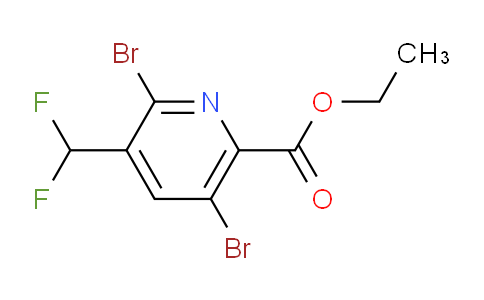 AM208888 | 1805968-43-7 | Ethyl 2,5-dibromo-3-(difluoromethyl)pyridine-6-carboxylate