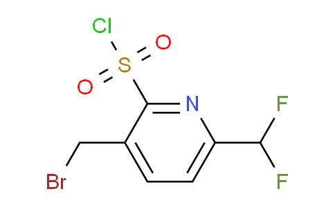 AM208898 | 1805303-68-7 | 3-(Bromomethyl)-6-(difluoromethyl)pyridine-2-sulfonyl chloride