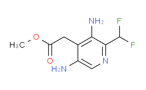 AM208905 | 1805316-47-5 | Methyl 3,5-diamino-2-(difluoromethyl)pyridine-4-acetate