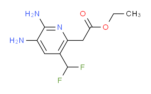 AM208909 | 1805281-62-2 | Ethyl 2,3-diamino-5-(difluoromethyl)pyridine-6-acetate