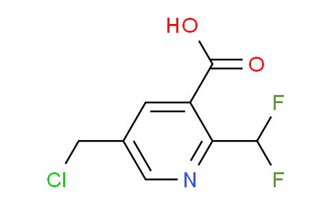 5-(Chloromethyl)-2-(difluoromethyl)pyridine-3-carboxylic acid
