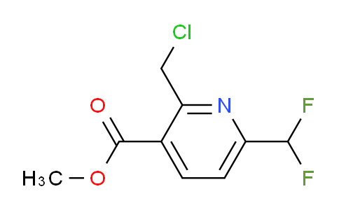 AM208913 | 1805040-41-8 | Methyl 2-(chloromethyl)-6-(difluoromethyl)pyridine-3-carboxylate