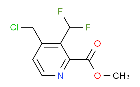 Methyl 4-(chloromethyl)-3-(difluoromethyl)pyridine-2-carboxylate