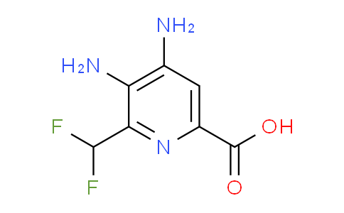 AM208916 | 1804444-93-6 | 3,4-Diamino-2-(difluoromethyl)pyridine-6-carboxylic acid