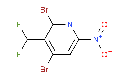 2,4-Dibromo-3-(difluoromethyl)-6-nitropyridine