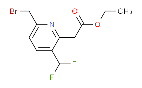 AM208964 | 1805143-35-4 | Ethyl 6-(bromomethyl)-3-(difluoromethyl)pyridine-2-acetate