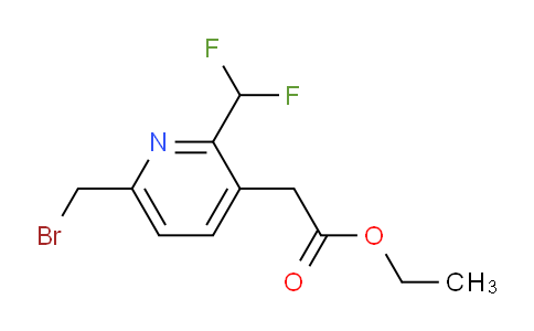 AM208966 | 1806790-63-5 | Ethyl 6-(bromomethyl)-2-(difluoromethyl)pyridine-3-acetate