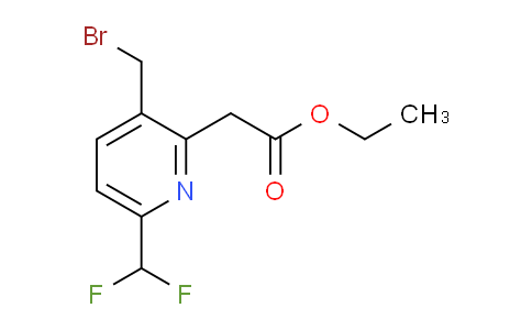 AM208969 | 1805315-69-8 | Ethyl 3-(bromomethyl)-6-(difluoromethyl)pyridine-2-acetate