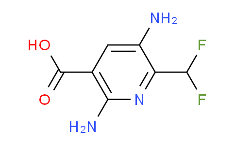 AM208970 | 1805956-05-1 | 3,6-Diamino-2-(difluoromethyl)pyridine-5-carboxylic acid