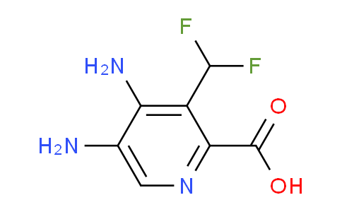 4,5-Diamino-3-(difluoromethyl)pyridine-2-carboxylic acid