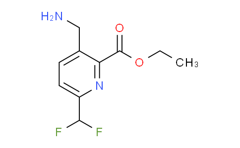 AM208974 | 1805035-80-6 | Ethyl 3-(aminomethyl)-6-(difluoromethyl)pyridine-2-carboxylate