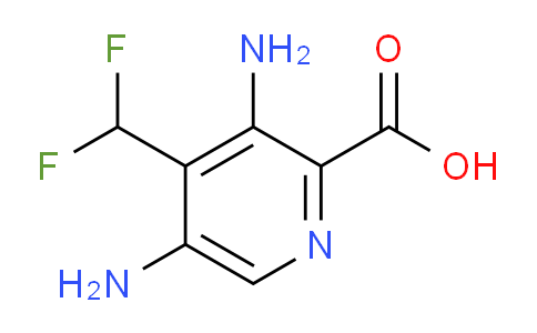 3,5-Diamino-4-(difluoromethyl)pyridine-2-carboxylic acid