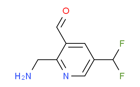 AM208980 | 1805302-94-6 | 2-(Aminomethyl)-5-(difluoromethyl)pyridine-3-carboxaldehyde