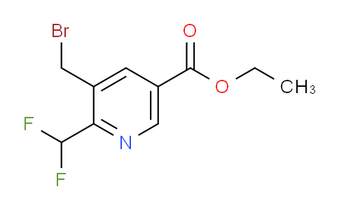 AM208987 | 1806803-95-1 | Ethyl 3-(bromomethyl)-2-(difluoromethyl)pyridine-5-carboxylate