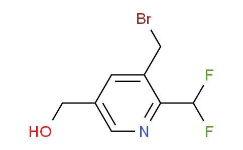 AM208996 | 1805281-22-4 | 3-(Bromomethyl)-2-(difluoromethyl)pyridine-5-methanol