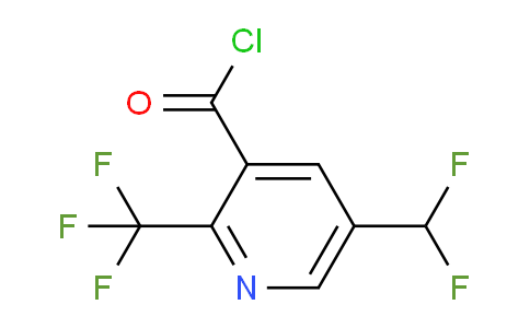AM208997 | 1805952-14-0 | 5-(Difluoromethyl)-2-(trifluoromethyl)pyridine-3-carbonyl chloride